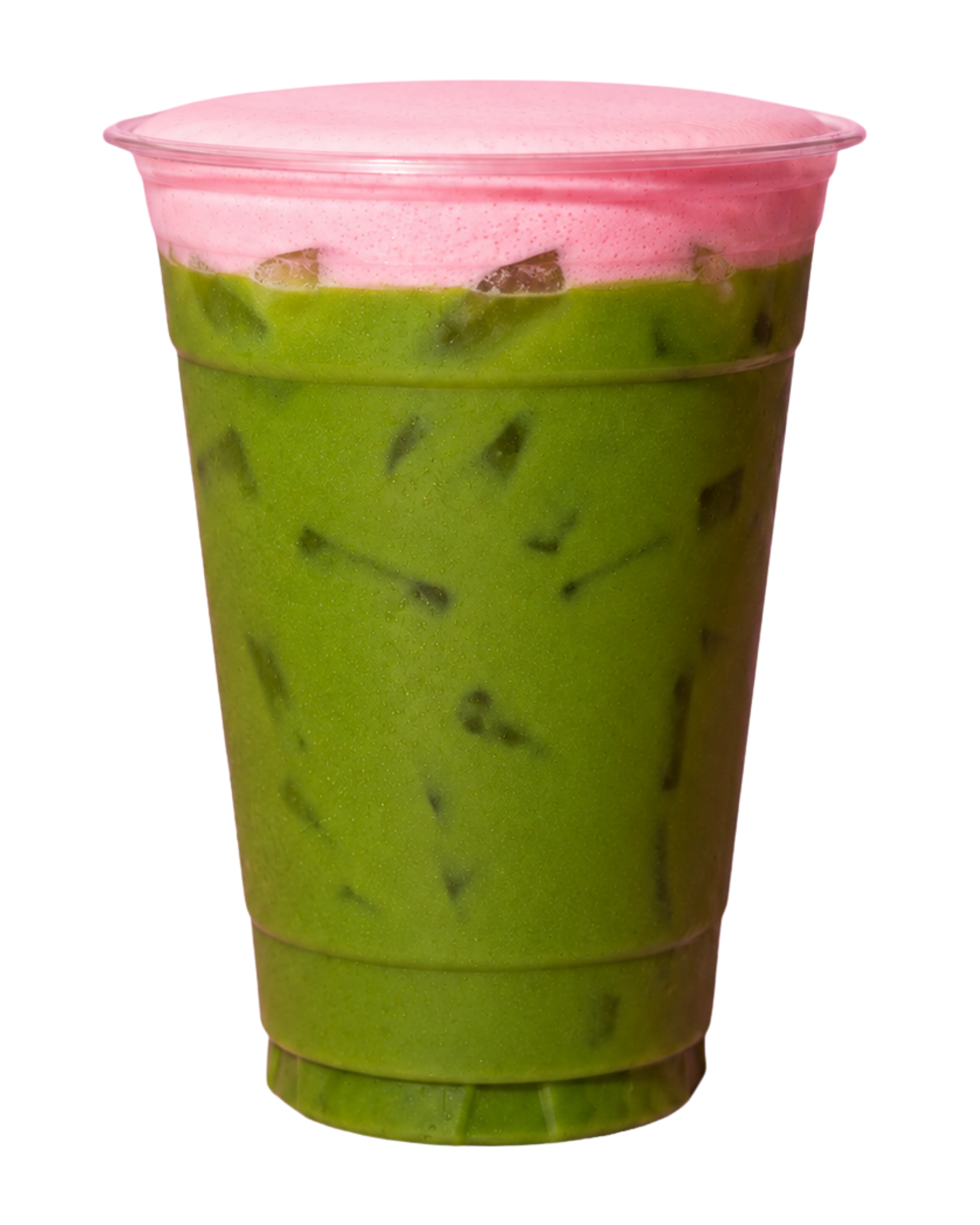 Matcha à la fraise