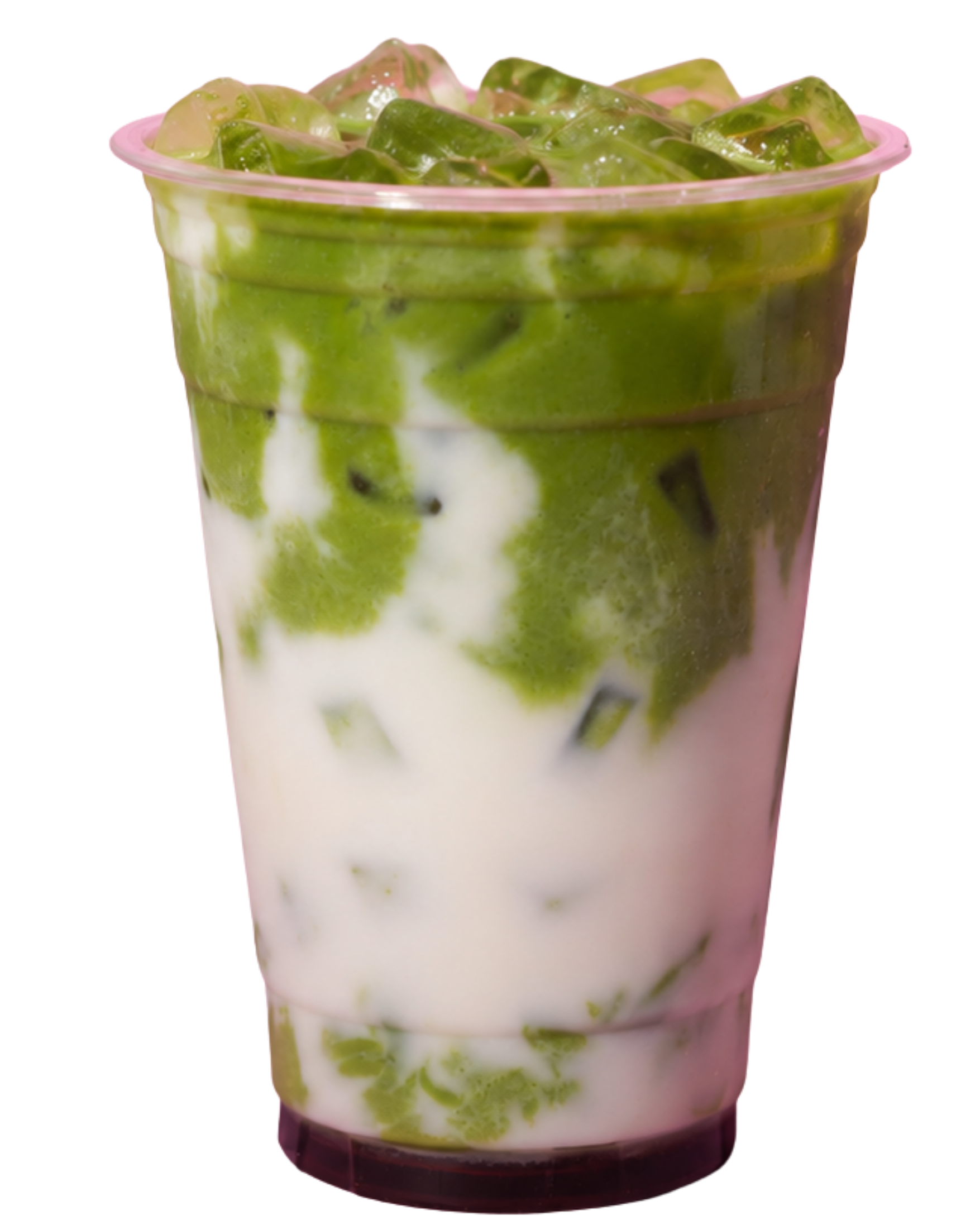 Matcha latte à la vanille
